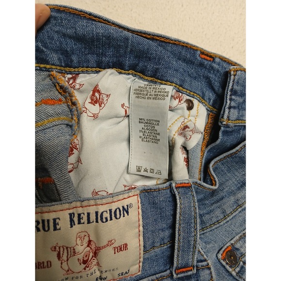 True religion rocoo relaxed skinny jeans low rise size 29 - Picture 7 of 8